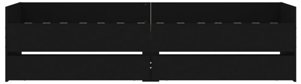 Rám postele se zásuvkami černý 75 x 190 cm Small Single 3207358