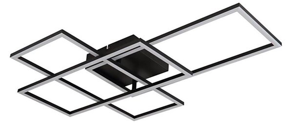 Globo 67227-40NBSH -LED Stm. stropní svítidlo GABRIEL 40W/230V pr. 51x74 cm + DO