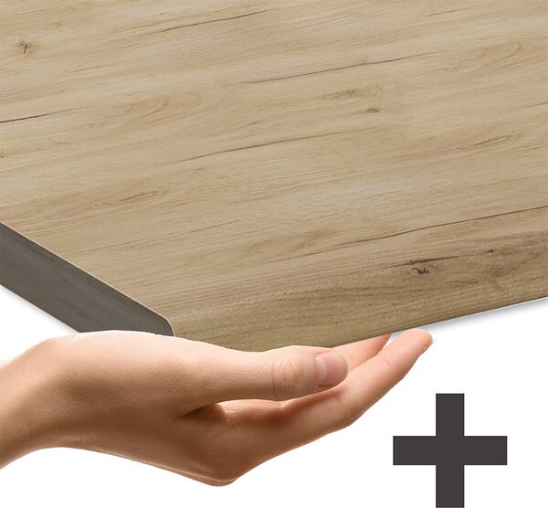 Spodní skříňka kuchyňské linky Vicco R-Line Černý beton 30 cm PD Dub, Model 47570