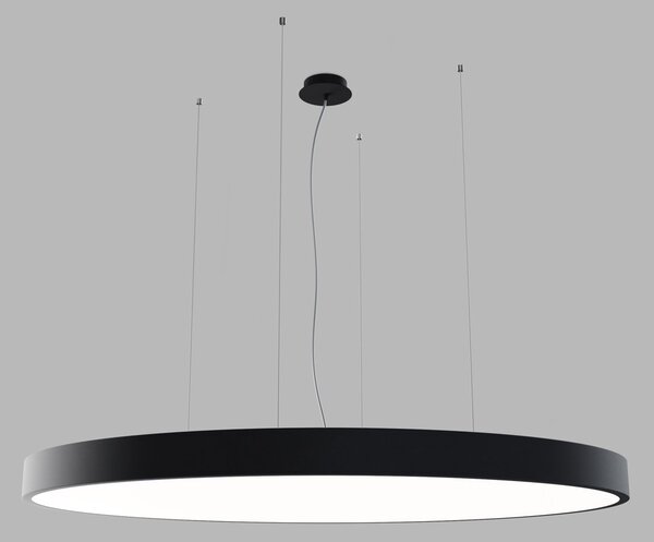 Led2 Závěsné LED svítidlo MONO SLIM P-Z ø 100 cm, CCT 2700/4000K, 115W Barva: Černá, Teplota světla: 2700K/3000K/4000K, Stmívání, řízení: TRIAC