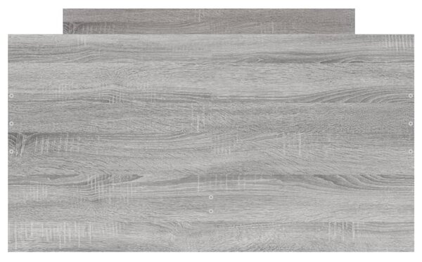 Rám postele se zásuvkami šedý sonoma 75 x 190 cm Small Single 3207390