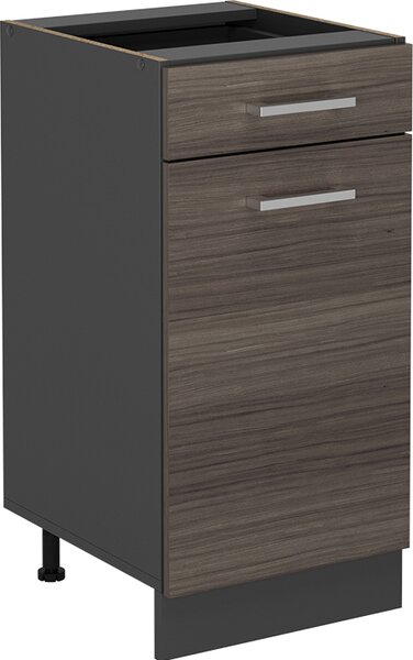 Spodní skříňka kuchyňské linky Vicco R-Line Ušlechtilá šedá 40 cm bez pracovní desky, Model 53543