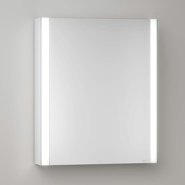 Keuco Royal Metis, nástěnná skříňka se zrcadlem s LED osvětlením, rozměry 60 x 71 cm, levé otvírání dveří, francouzský styl