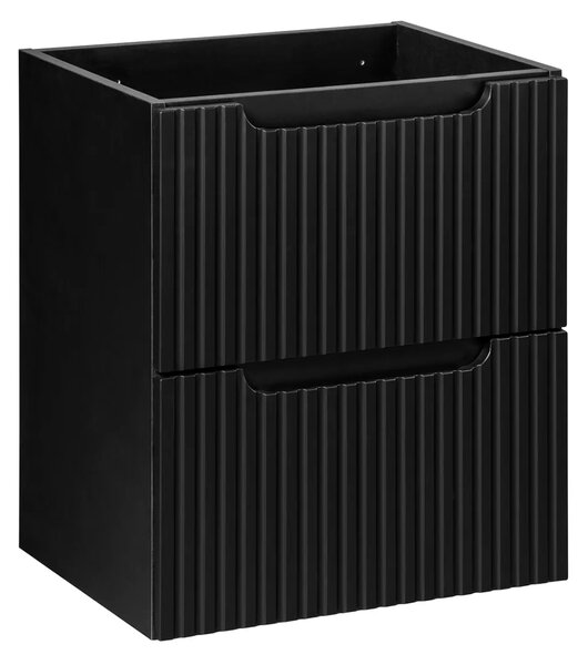 Comad Závěsná skříňka Nova Black I s deskou 50 cm černá