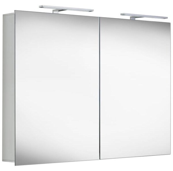 Zrcadlová skříňka Alu 100 LED, model S100