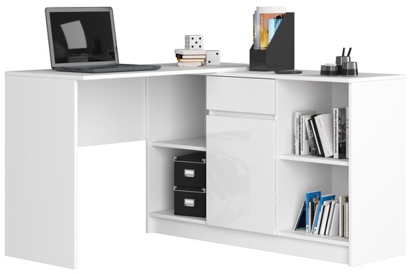 Ak furniture Komoda B-17 120 cm bílá lesk