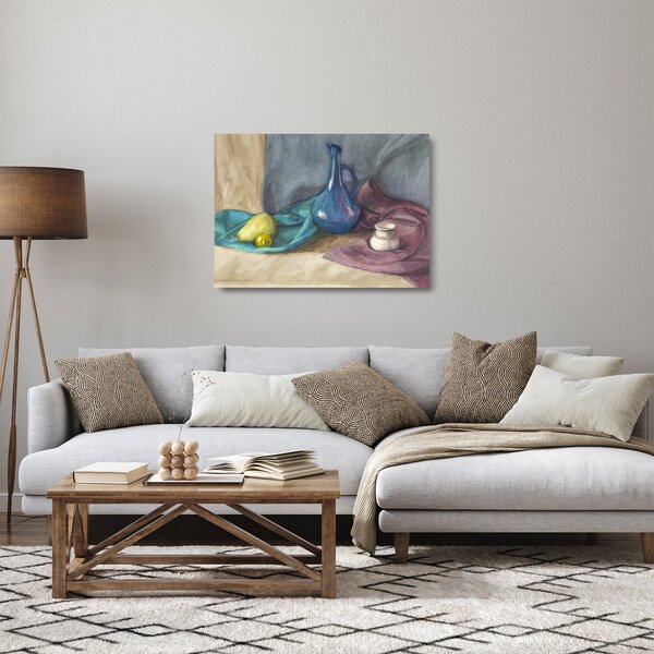 Skleněný obraz - Malované zátiší (70x50 cm)