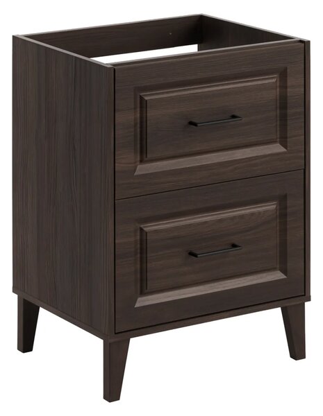 Comad Skříňka pod umyvadlo Dorothy s deskou 60 cm dub ristretto