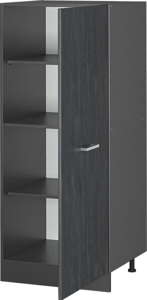 Vysoká skříň Vicco R-Line Černý beton 60 cm, Model 47616