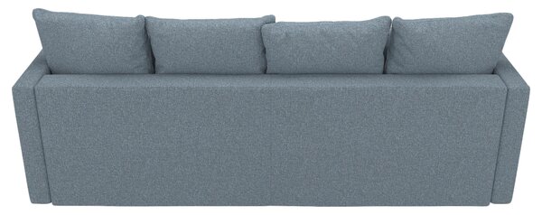 ROZKLÁDACÍ POHOVKA, textil, tyrkysová MID.YOU - Rozkládací pohovky, Online Only