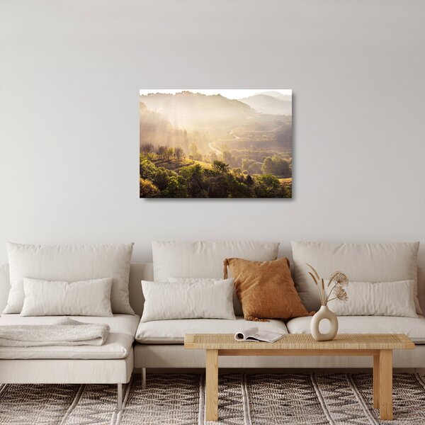 Skleněný obraz - Svítání (70x50 cm)