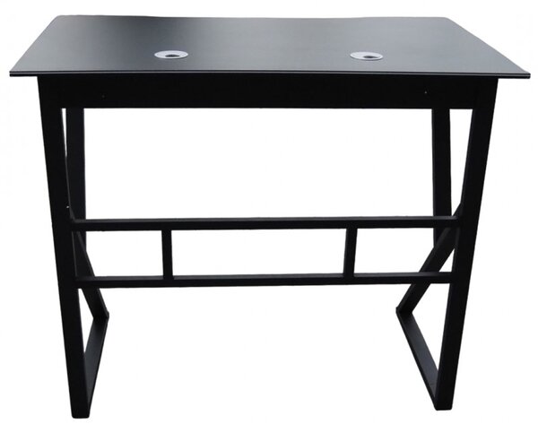 Herní počítačový stůl GAMER STL20CZ 100x60 cm černý