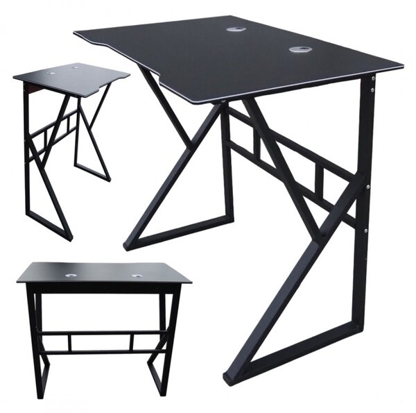 Herní počítačový stůl GAMER STL20CZ 100x60 cm černý
