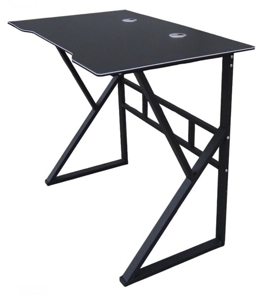 Herní počítačový stůl GAMER STL20CZ 100x60 cm černý