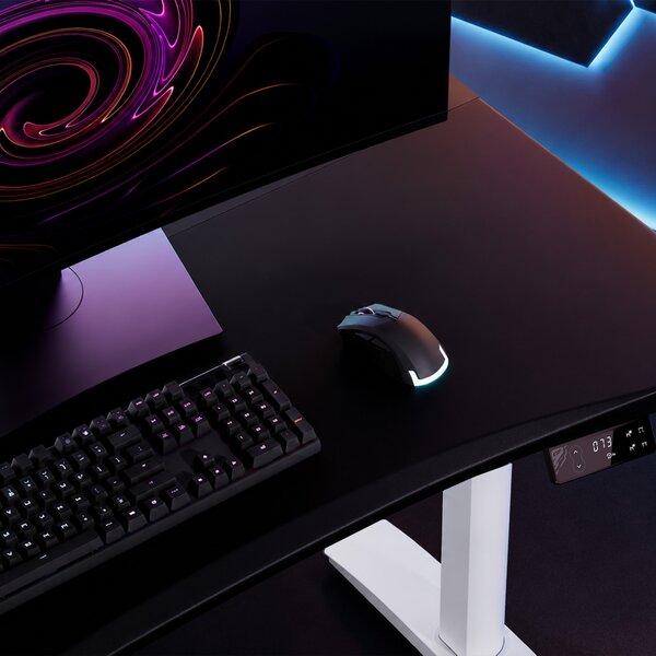 Černobílý elektrický herní stůl Diablo X-Forge 1200