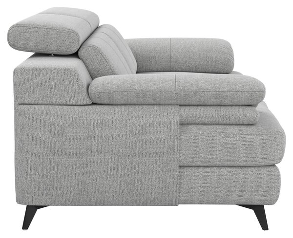 DVOUMÍSTNÁ POHOVKA, textil, barvy stříbra Livetastic - Pohovky, Online Only