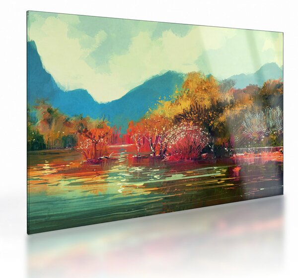 Skleněný obraz - Barvy podzimu (70x50 cm)