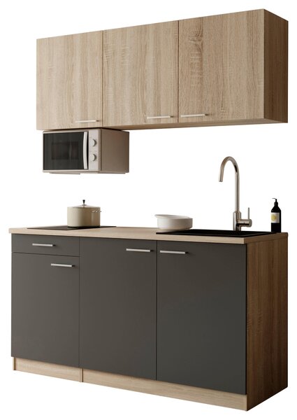 MINIKUCHYNĚ 150 cm Respekta - Online Only kuchyňské linky, Online Only