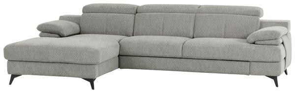 ROHOVÁ SEDAČKA, textil, béžová Livetastic - Sedací soupravy, Online Only