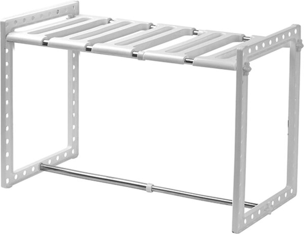 Výsuvná jednopatrová police pod dřez, šířka 38/65 cm