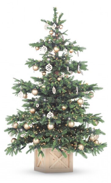 Umělý 3D vánoční stromek s boxem- Gaja 180cm