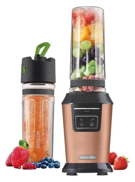 Sencor - Smoothie mixér s příslušenstvím 800W/230V měděná