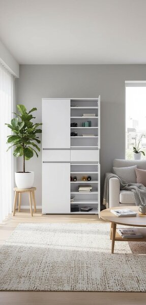 VÍCEÚČELOVÁ SKŘÍŇ, 100/200/37 cm Xora, Online Only