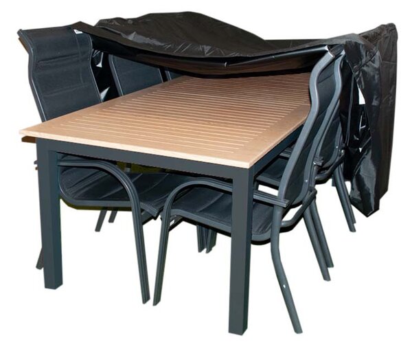 Doppler Ochranný obal na stůl 220x100 cm + 6 křesel Miami