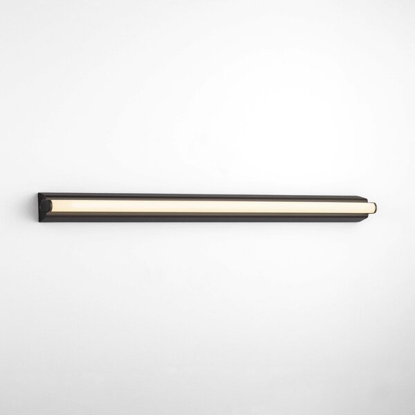 Nova Luce Černé kovové nástěnné LED světlo Endo 60 cm
