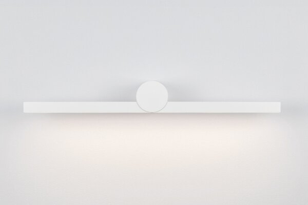 Nova Luce Bílé kovové nástěnné LED světlo Breggo 61 cm