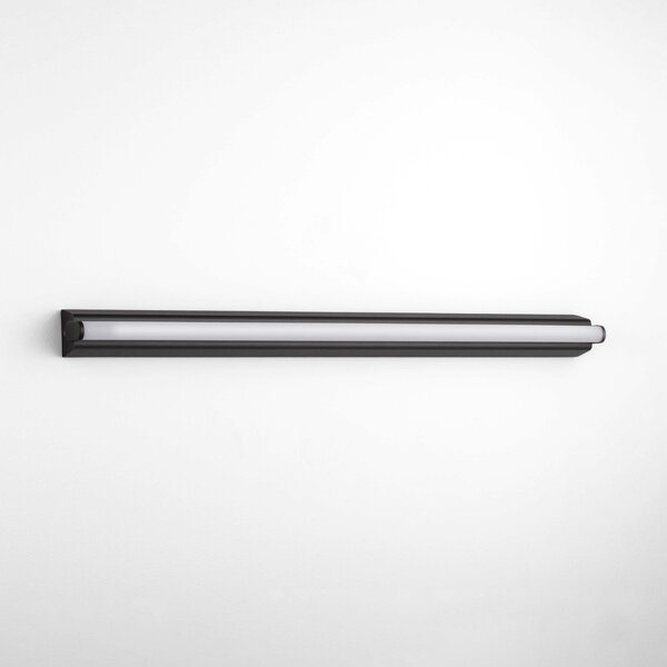 Nova Luce Černé kovové nástěnné LED světlo Endo 60 cm