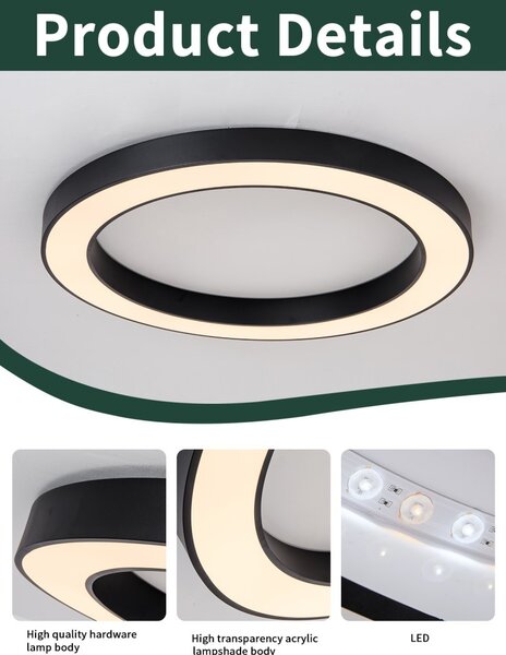 Immax NEO 07210L LED přisazené stropní svítidlo PASTEL | 66W integrovaný LED zdroj