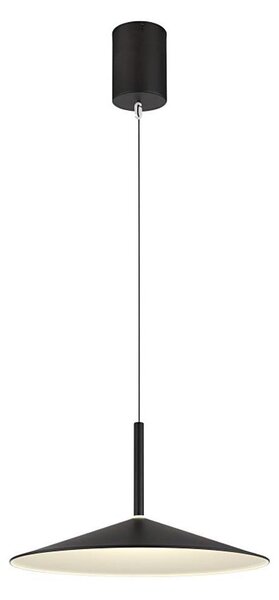 Globo 15635S - LED Lustr na lanku LAMPONE LED/18W/230V 4000K černá