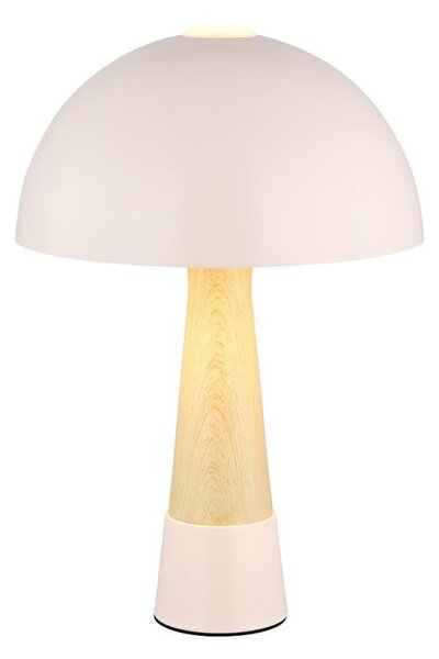 Globo 51570121 - Stolní lampa PAULIN 1xE27ILLU/40W/230V béžová