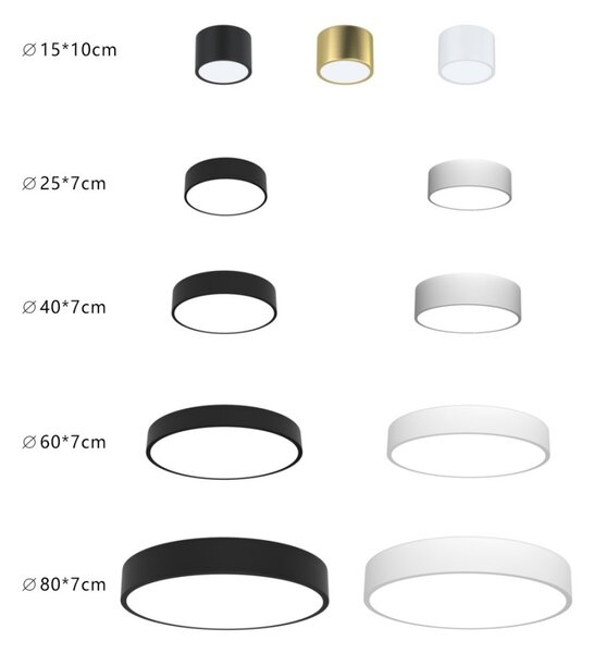 Immax NEO 07206L LED přisazené stropní svítidlo RONDATE | 52W integrovaný LED zdroj