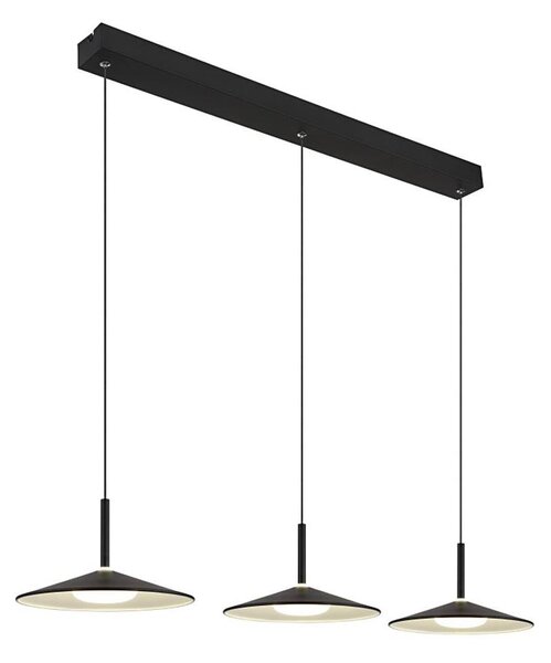 Globo 15635S-3 - LED Lustr na lanku LAMPONE LED/24W/230V 4000K černá