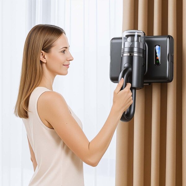 Nedis MCCD250GY - Ruční UV vysavač na matrace a čalounění 30 kPa 500W/230V