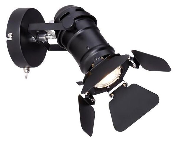 Globo 54650-1B - Nástěnné bodové svítidlo EGON 1xGU10/50W/230V