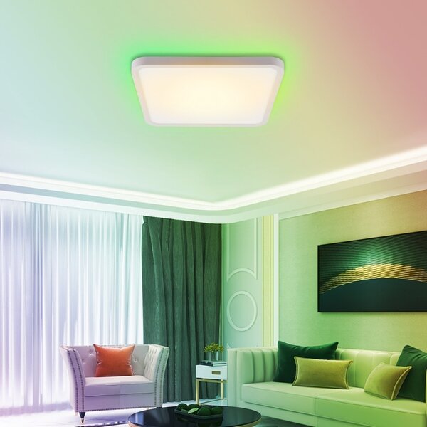 Immax NEO LITE 07168-W40 LED přisazené stropní svítidlo TUDO | 50W integrovaný LED zdroj