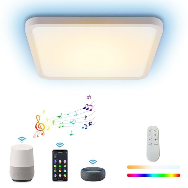 Immax NEO LITE 07168-W40 LED přisazené stropní svítidlo TUDO | 50W integrovaný LED zdroj