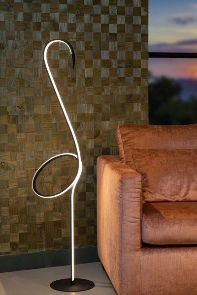 Lucide L057451499 LED stojací lampa FLAMINGO | 14W integrovaný LED zdroj | rgbK