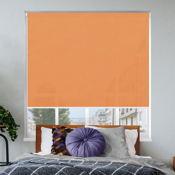 FOA Látková roleta, STANDARD, Tmavě oranžová, LE 105 , 40 x 150 cm