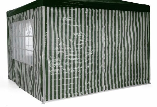 Zahradní párty stan 3 x 3 m - tmavě zelený