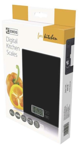 EMOS Digitální kuchyňská váha TY3101B černá 2617001401
