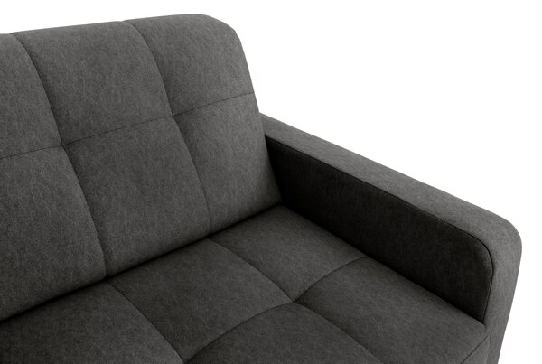 ROHOVÁ ROZKLÁDACÍ POHOVKA, textil, šedá MID.YOU - Rozkládací sedačky, Online Only