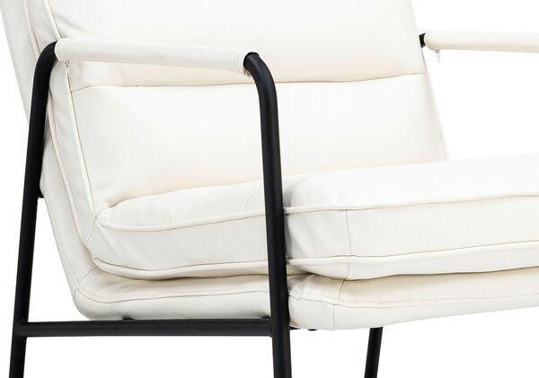 KŘESLO, textil, bílá MID.YOU - Online Only křesla & taburety, Online Only