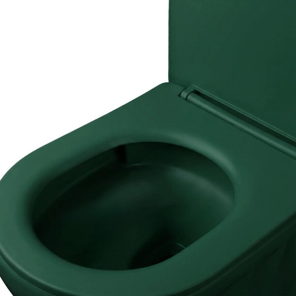 Sada Rea: Závěsné WC + umyvadlo na desku Duo Matcha Matt