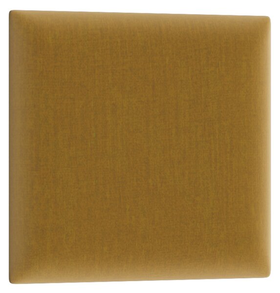 Čalouněný panel Quadra 30x30 cm (hořčicová)