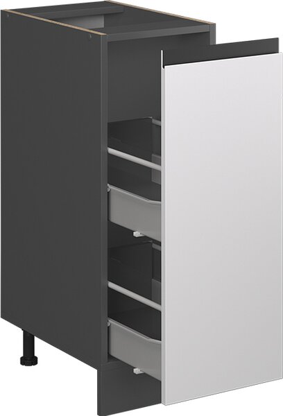 Lékárničková skříňka Vicco R-Line Bílá 30 cm Tvar J, bez pracovní desky, Model 39774