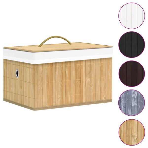 Bambusové úložné boxy 4 ks 320765